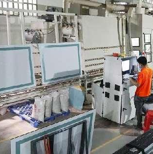 Sandblasting Mirror Production