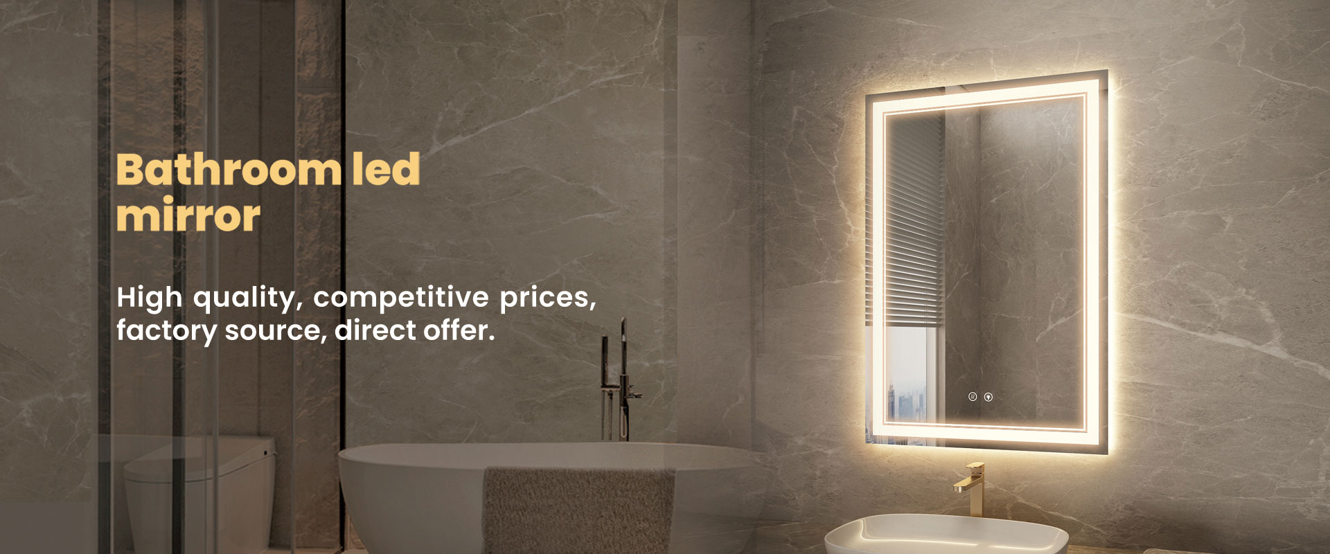 nrg led bathroom mirror