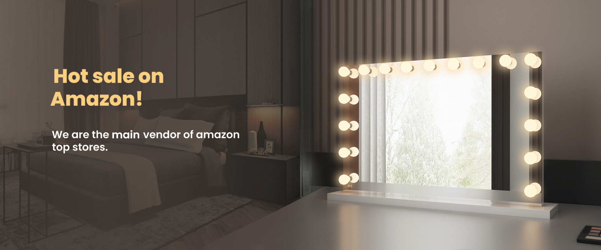 hot sale hollywood mirror on amazon