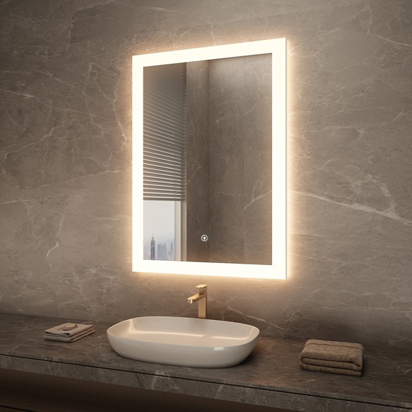 Bathroom light mirror