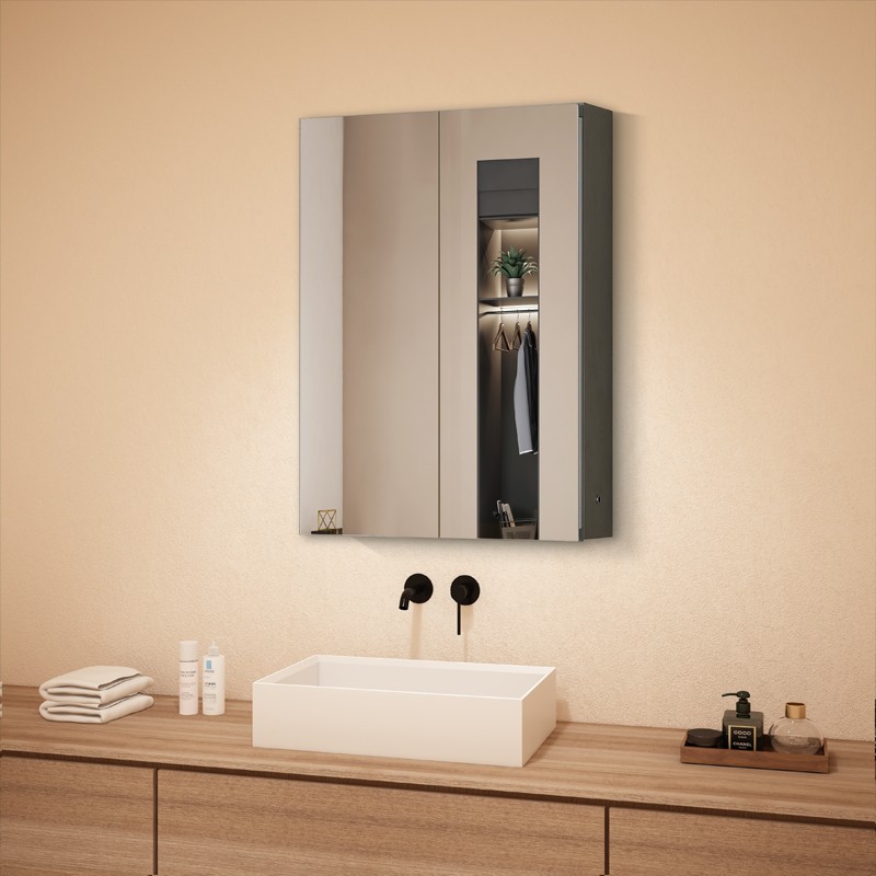 Mirror wall cabinet