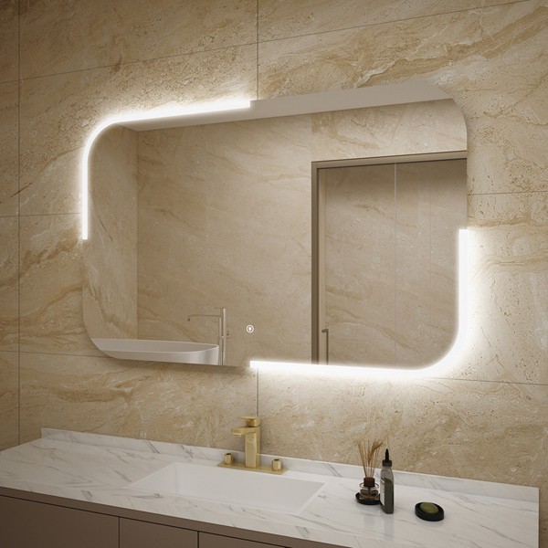 Modern bathroom mirror