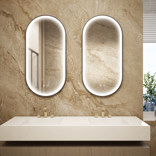 Vanity LED mirror