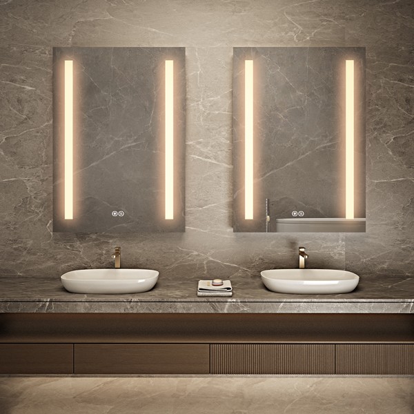 Bathroom mirror LED