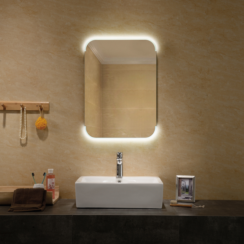 Mirror with led lights